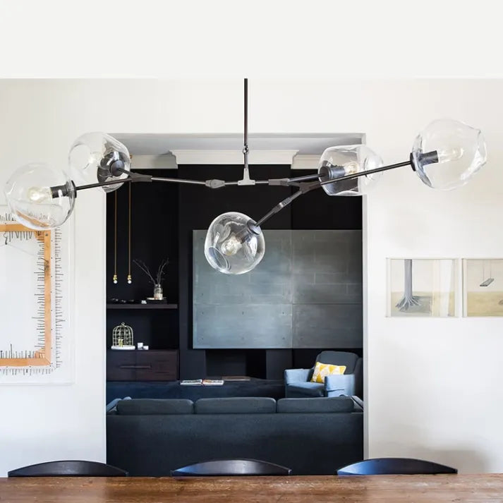 Bubble Light – Sputnik Chandelier in bubble glass