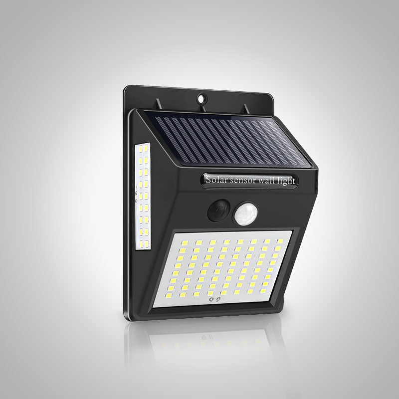 Udendørs Lampe med Sensor og Solcelle, LED Belysning til Haven-1
