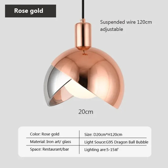 Modern pendant lamp | IronGlow