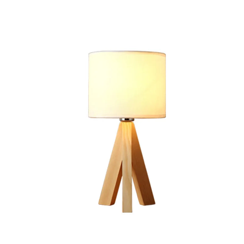 Moderne Bordlampe i Træ | WoodGlow