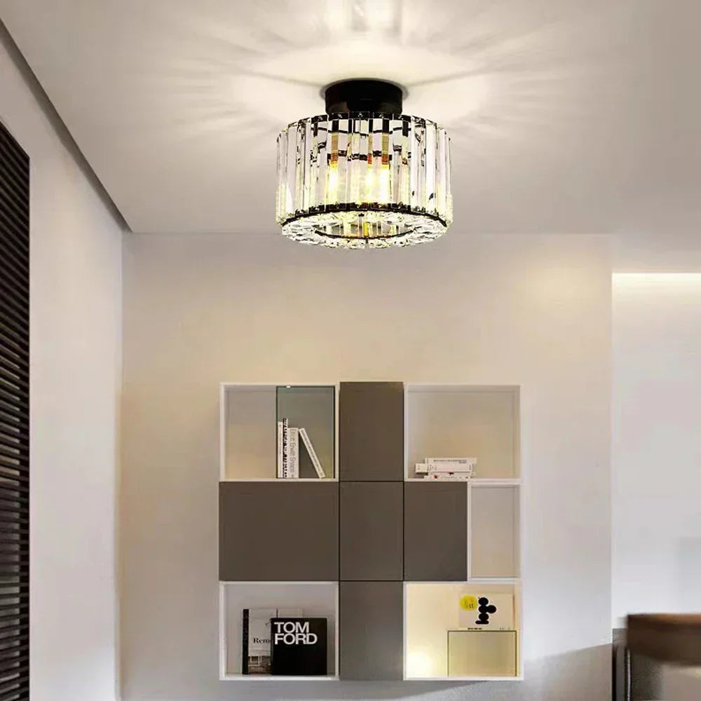 KrystalLys – Radiant Crystal Lamp for the Ceiling