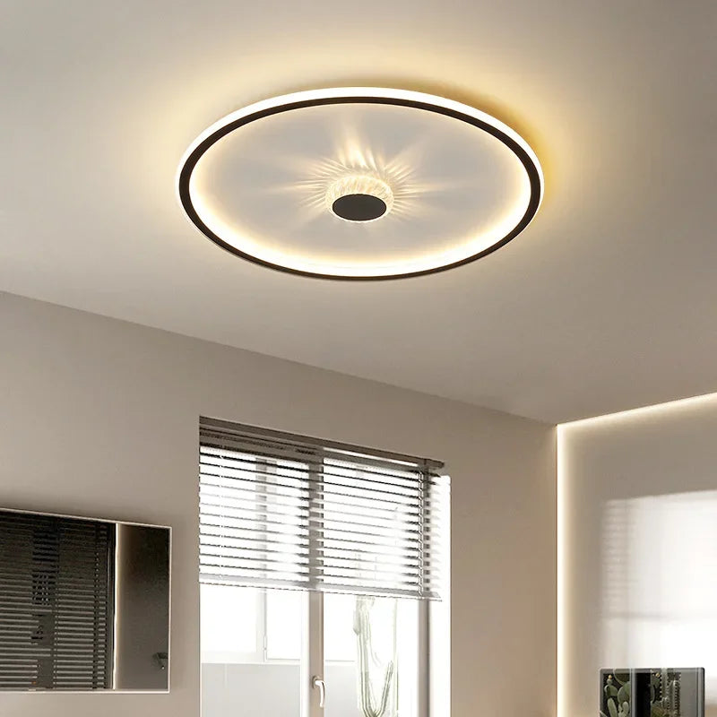 Moderne Loftlampe med LED | LuminaGlow