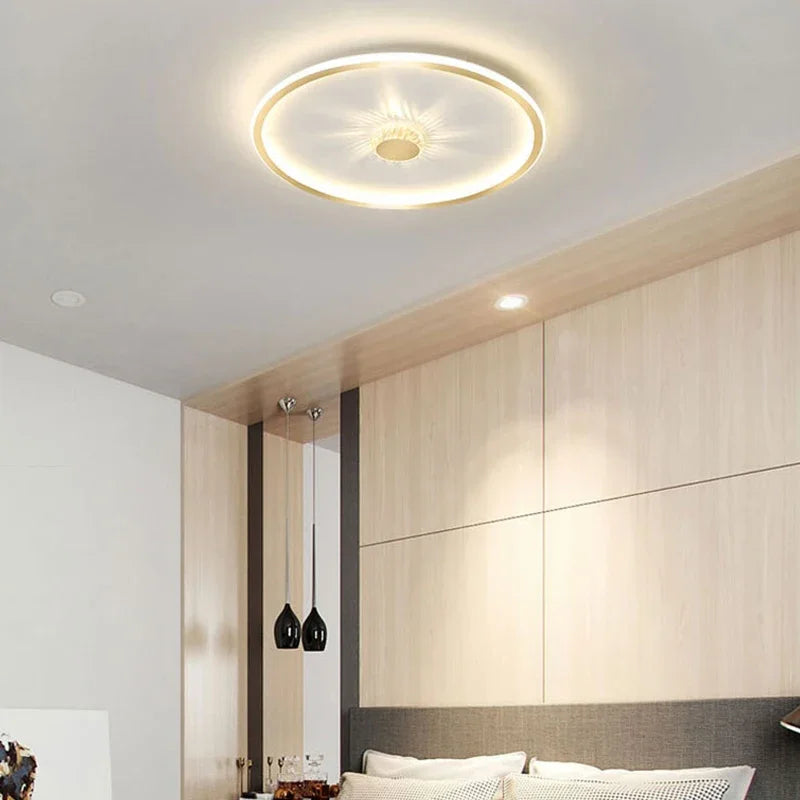 Moderne Loftlampe med LED | LuminaGlow