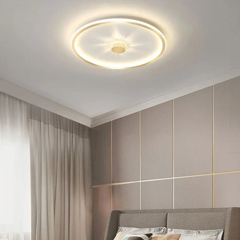 Moderne Loftlampe med LED | LuminaGlow