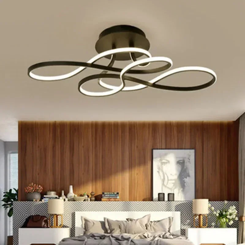 Moderne Organisk Loftlampe | AuraFlow