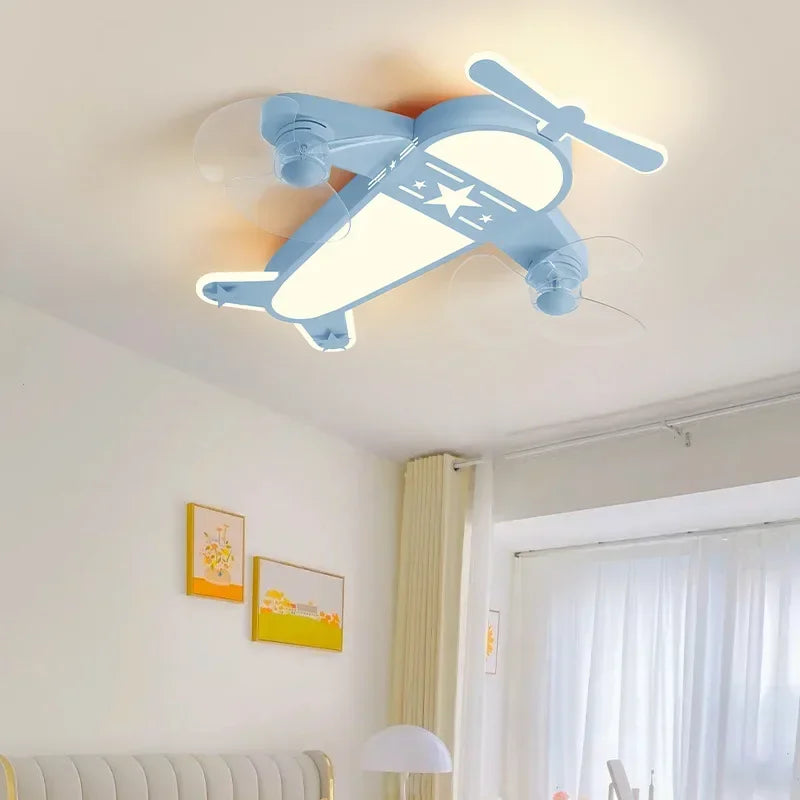 Stylish Airplane-inspired LED Ceiling Lamp | AeroGlow