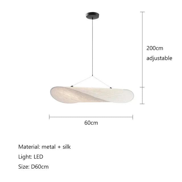 SilkWave - Håndlavet Lampe | LumiFlow