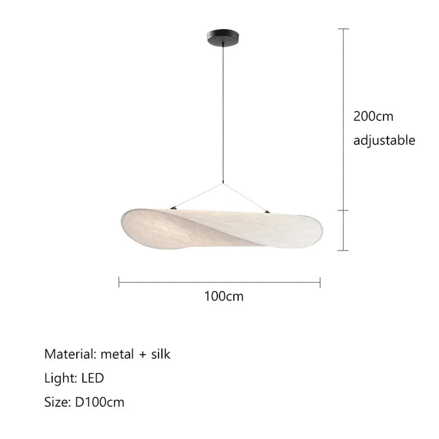 SilkWave - Håndlavet Lampe | LumiFlow
