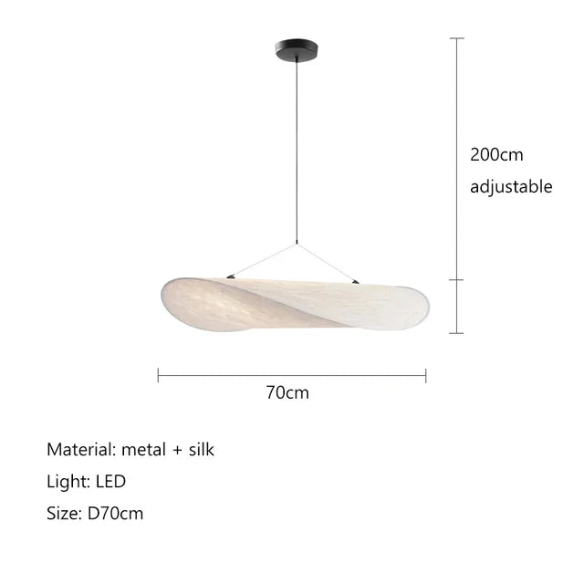 SilkWave - Håndlavet Lampe | LumiFlow
