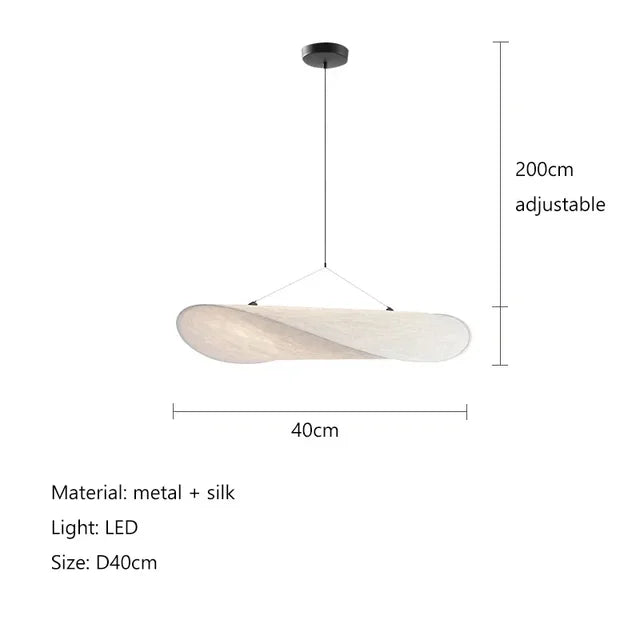 SilkWave - Håndlavet Lampe | LumiFlow