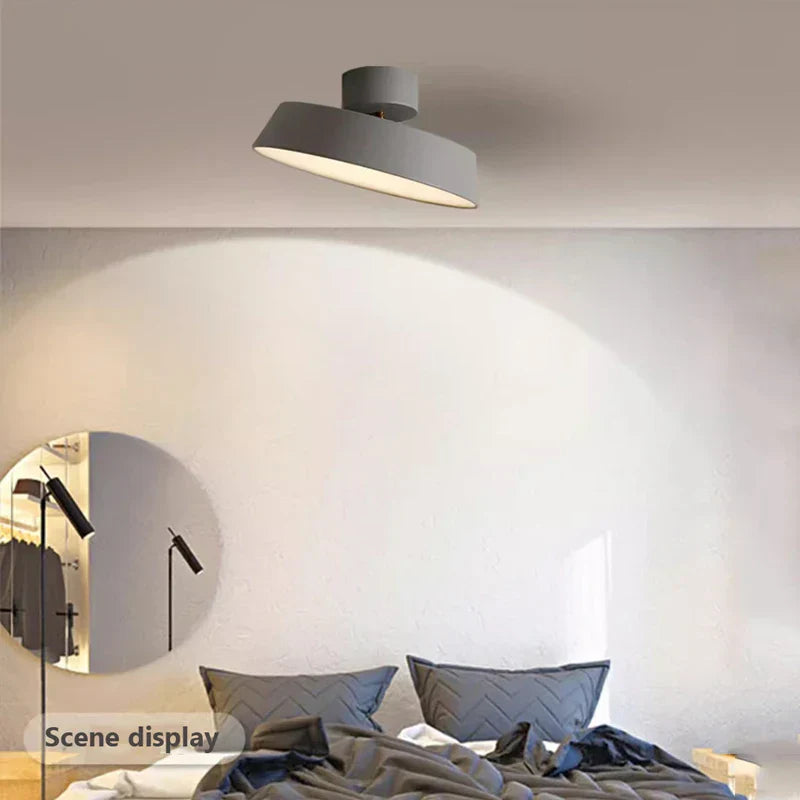 Minimalistisk Rund Loftlampe | PureCircle