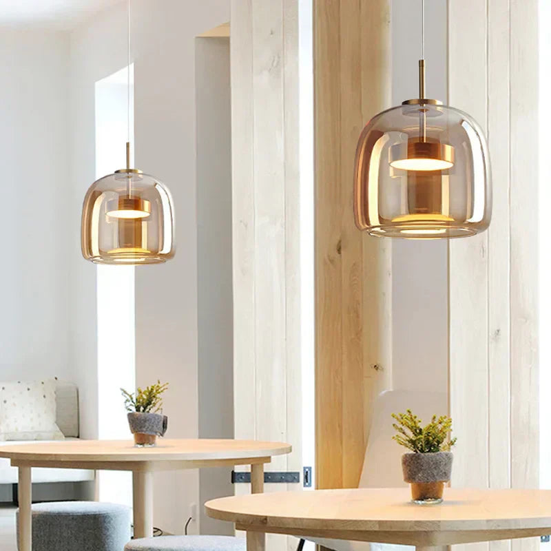 PureLight – Klar Glas Pendellampe