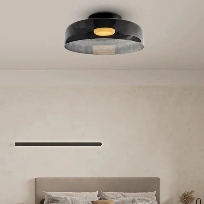 GlasElegance – Medieval ceiling lamp with a modern twist