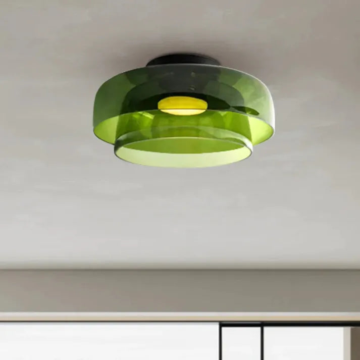 GlasElegance – Medieval ceiling lamp with a modern twist