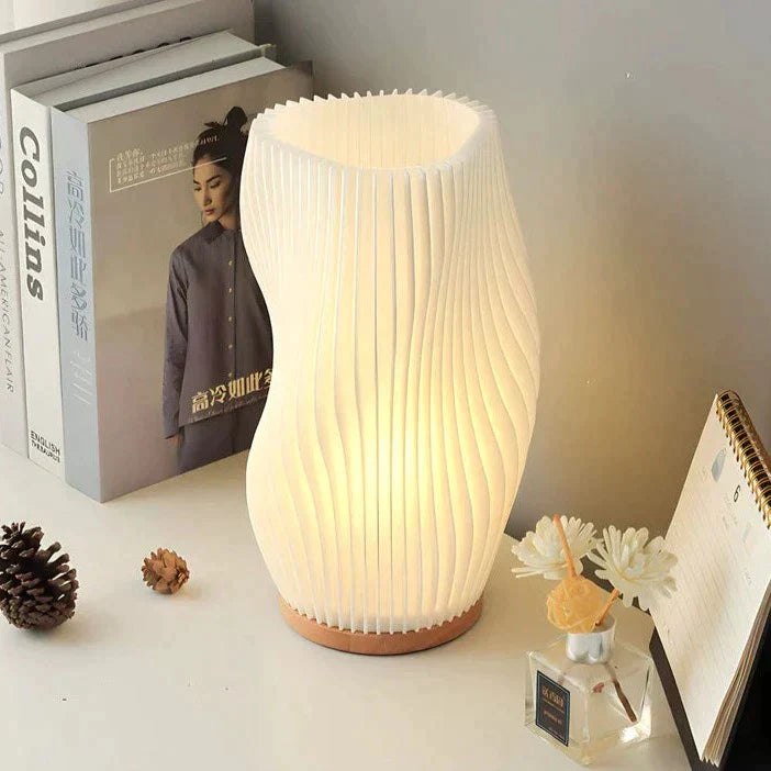 USB-Powered & Elegant Wave Design Table Lamp | WaveGlow