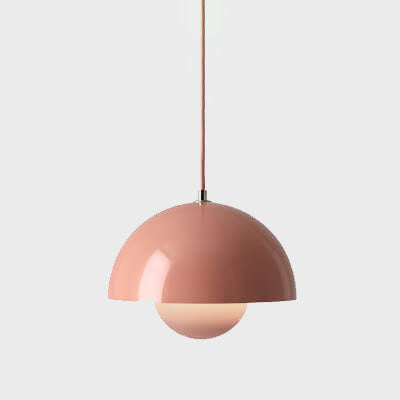 SkandiLys – Half-round Scandinavian Macaron Hanging Lamp