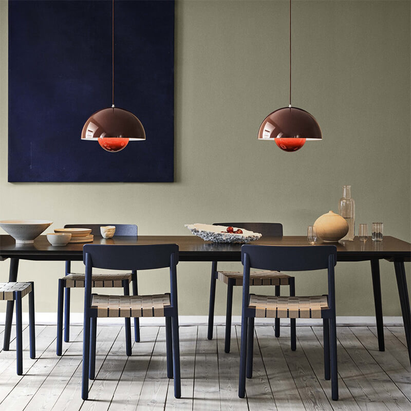 SkandiLys – Half-round Scandinavian Macaron Hanging Lamp