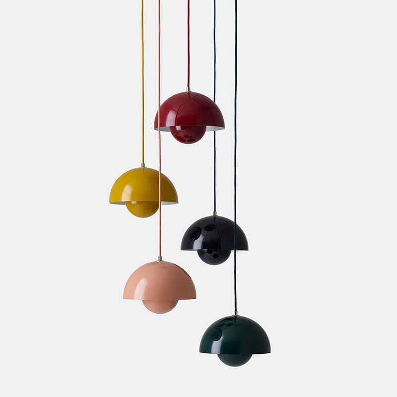 SkandiLys – Half-round Scandinavian Macaron Hanging Lamp