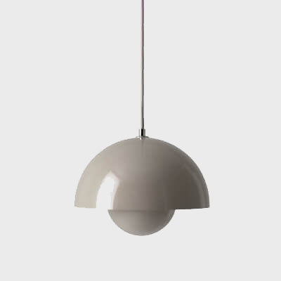 SkandiLys – Half-round Scandinavian Macaron Hanging Lamp