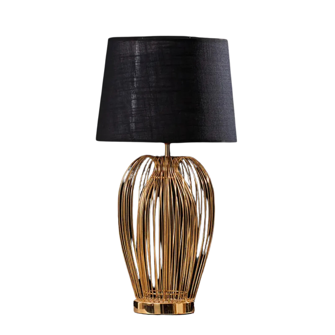 Bordlampe med Guldramme | Aurum