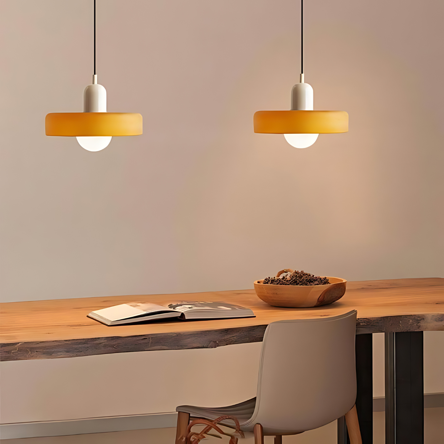 Moderne Glasloftlampe | Noviel