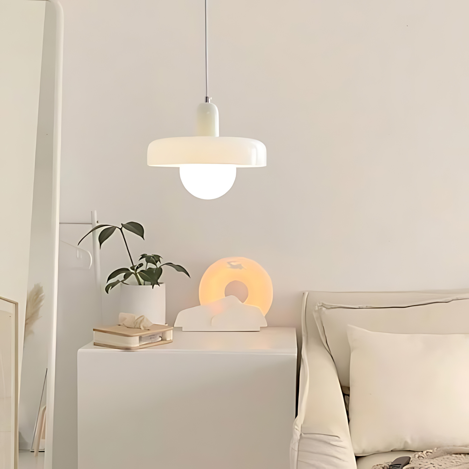 Moderne Glasloftlampe | Noviel