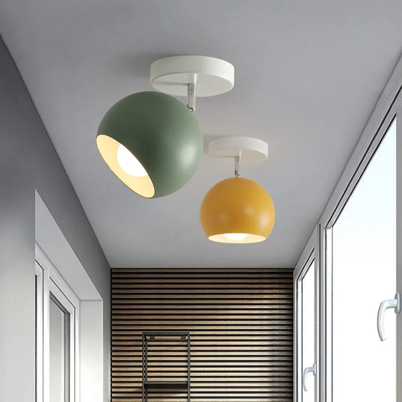 Farverig Macaron Loftlampe | ColorBeam