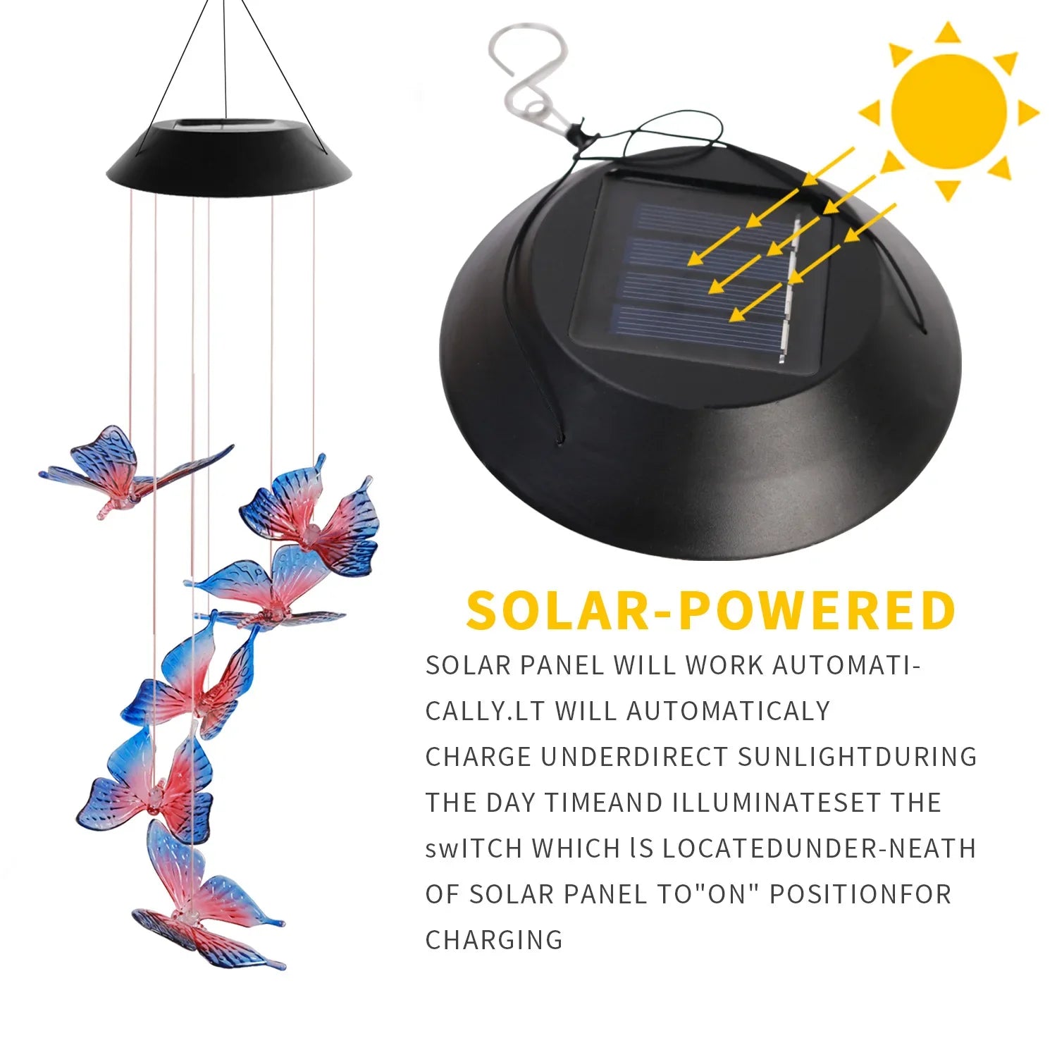 Decorative solar lamp | SolarGlow