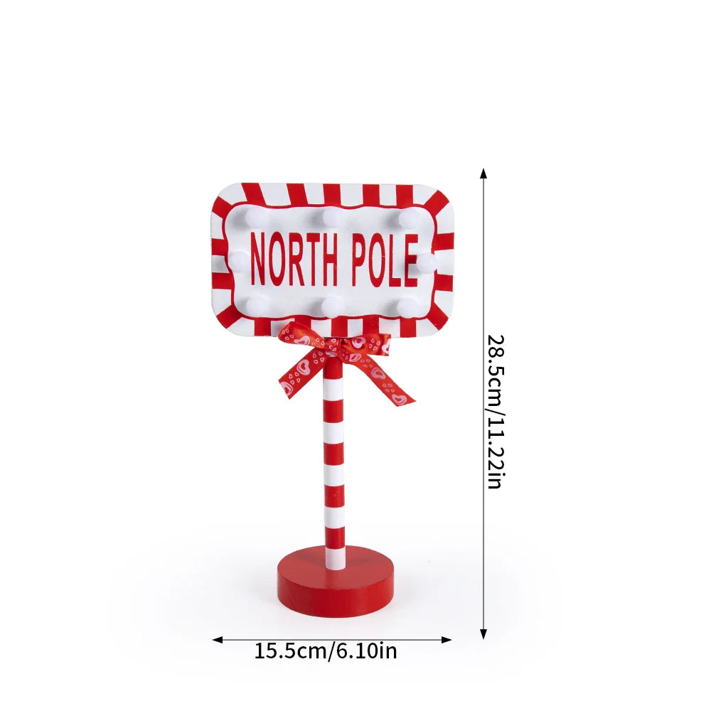 Retro LED Lampe Pôle Nord | NorthPoleGlow