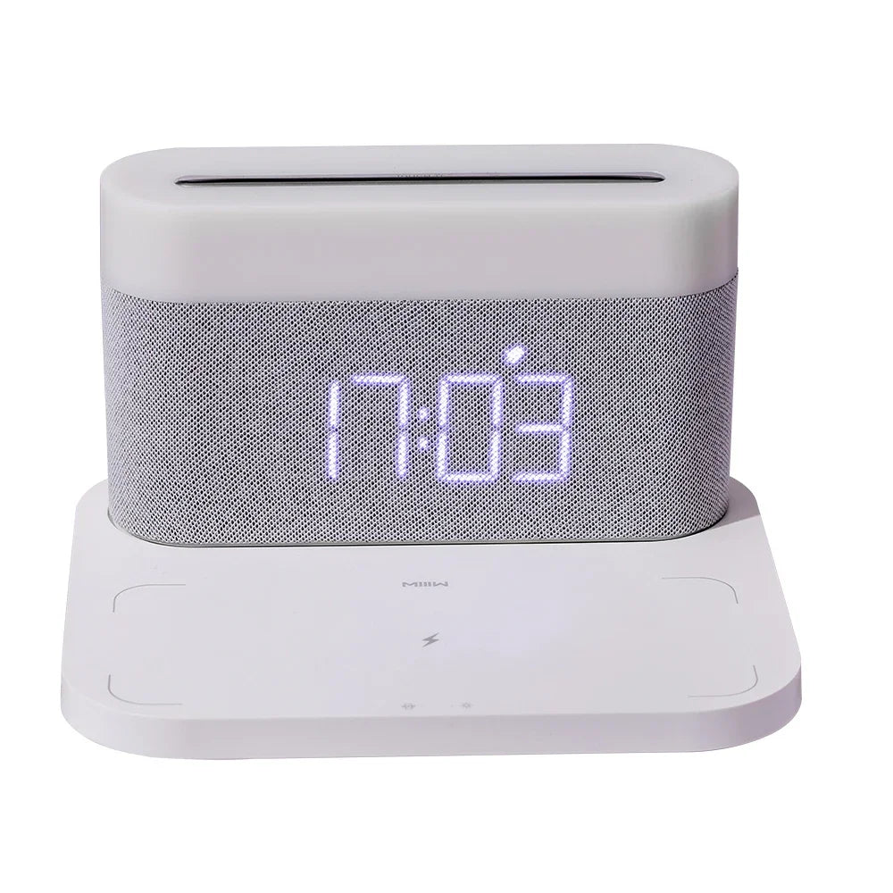 Versatile - 15W Charging Station with Luminous Alarm Clock