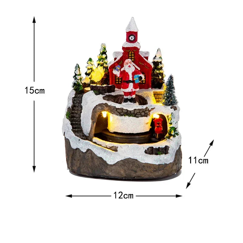 Christmas house with LED and music for children | MerryVillage