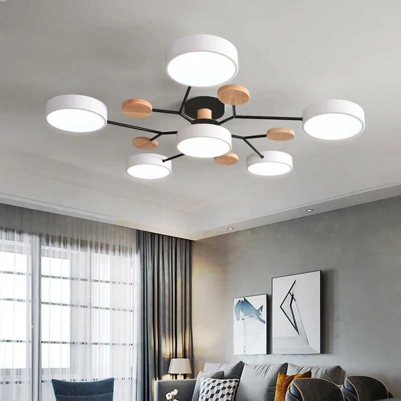 HjemLys – Modern LED ceiling lamp for living room and bedroom