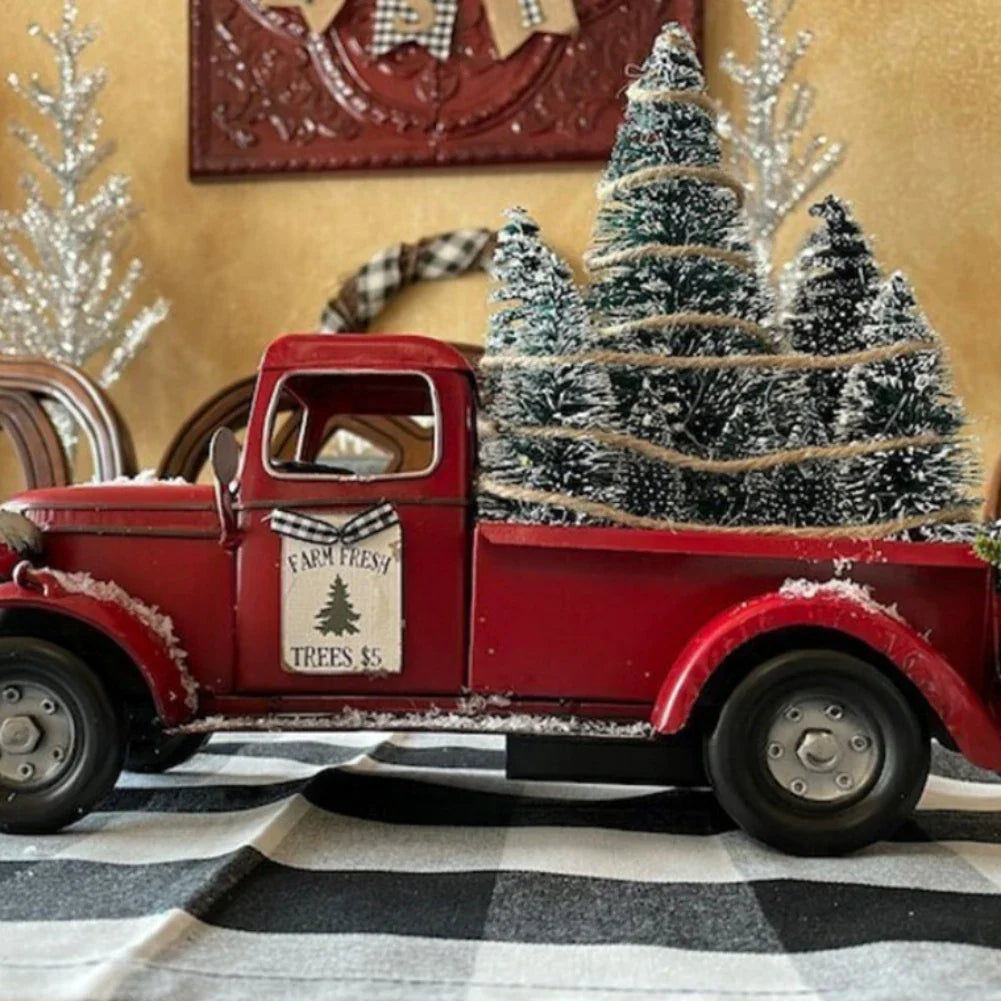 Rødt Lastbil Ornament til Jul | HolidayTruck