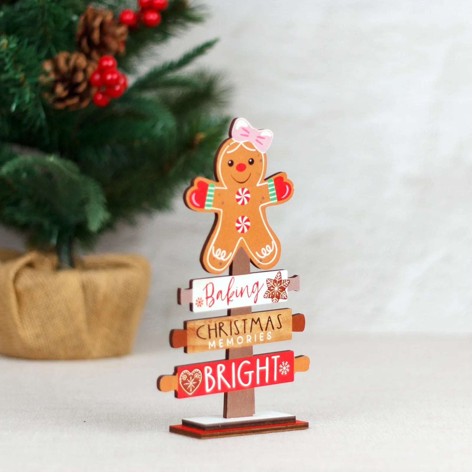 Juleornament med Peberkagemand | GingerOrnament