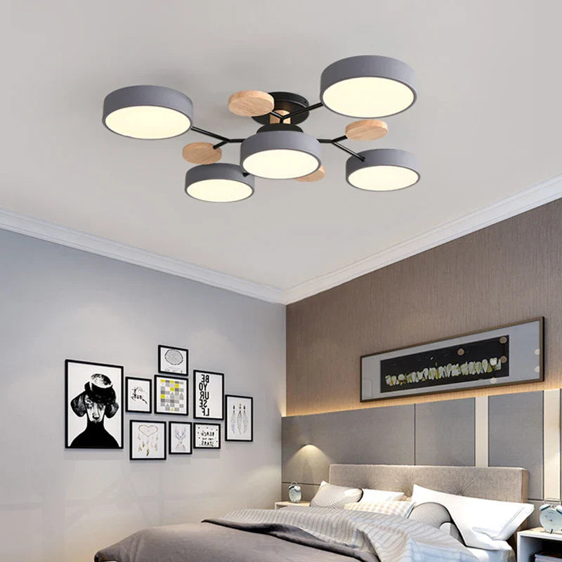 HjemLys – Modern LED ceiling lamp for living room and bedroom