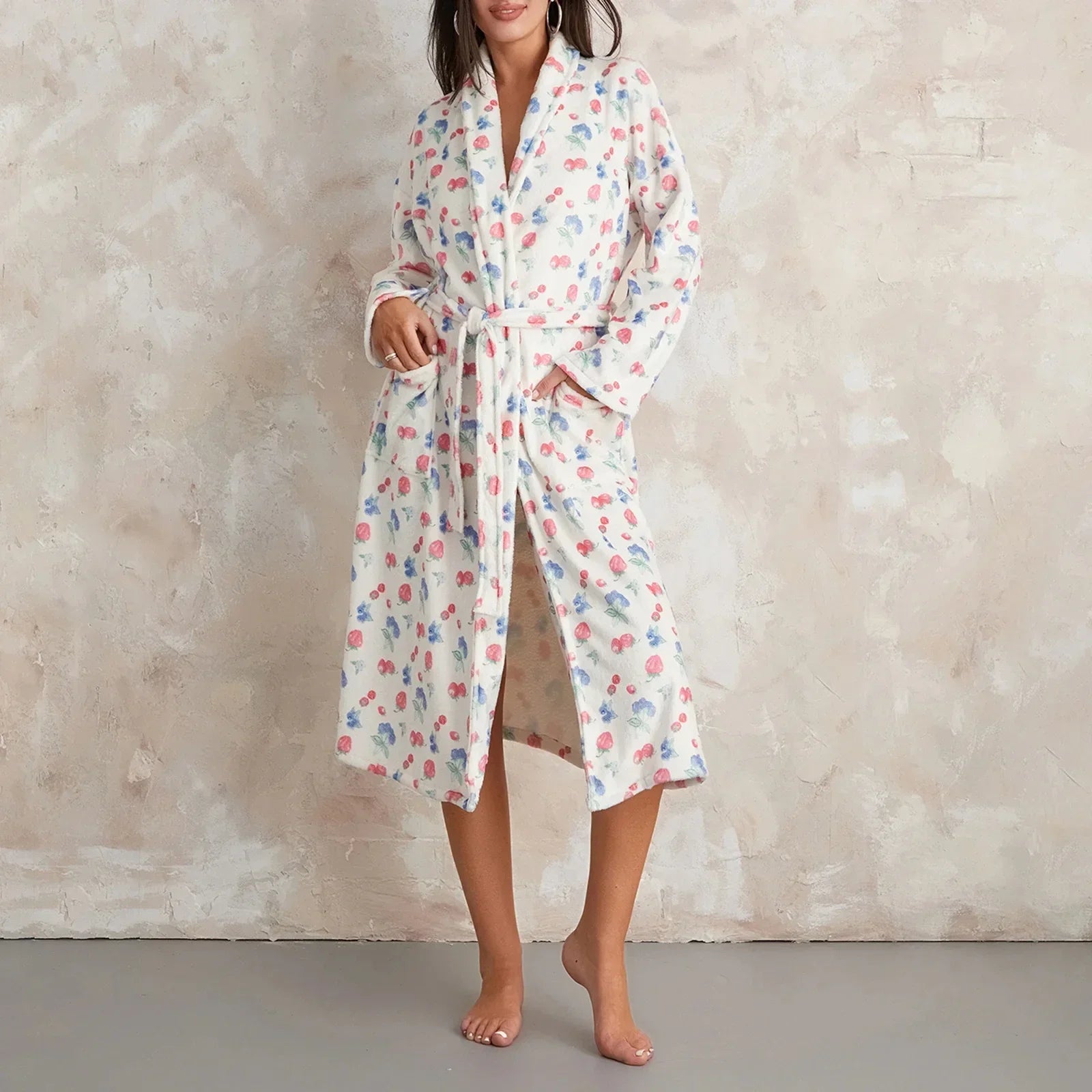 Warm Indoor Bathrobe | LuxeBloom