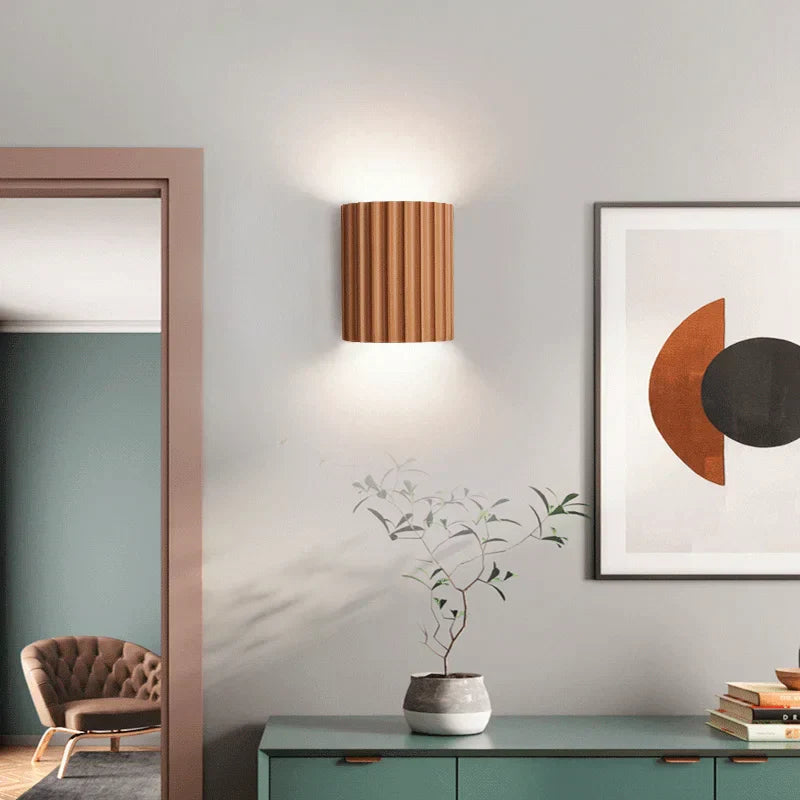Kunstnerisk LED Væglampe | ArtGlow