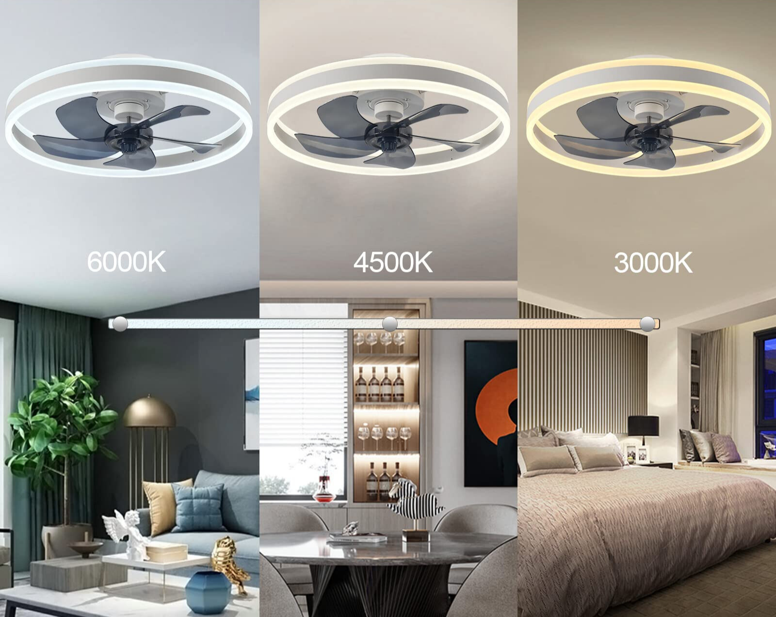 Modern Fan Ceiling Lamp | AeroLight