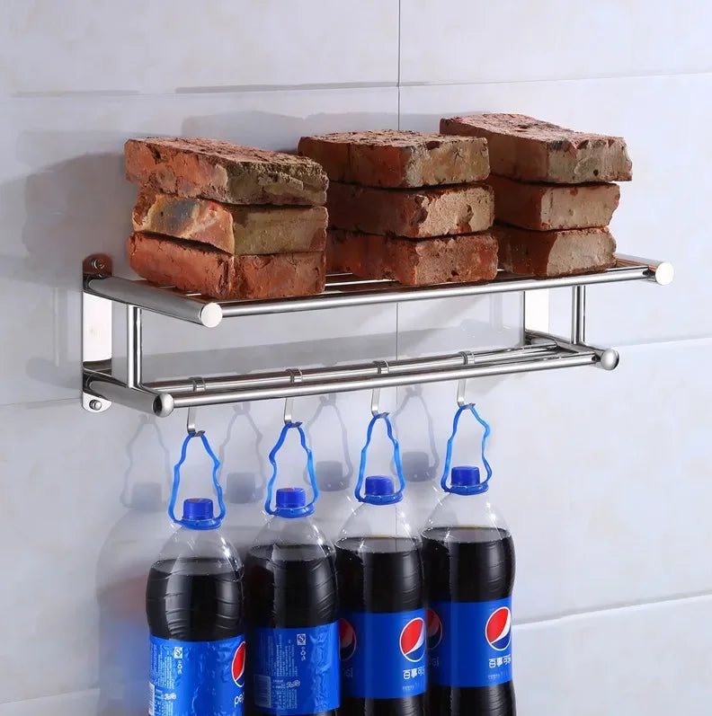 Rustfrit Stål Håndklædestang | Perfekt til Opbevaring af Håndklæder | SteelTowel