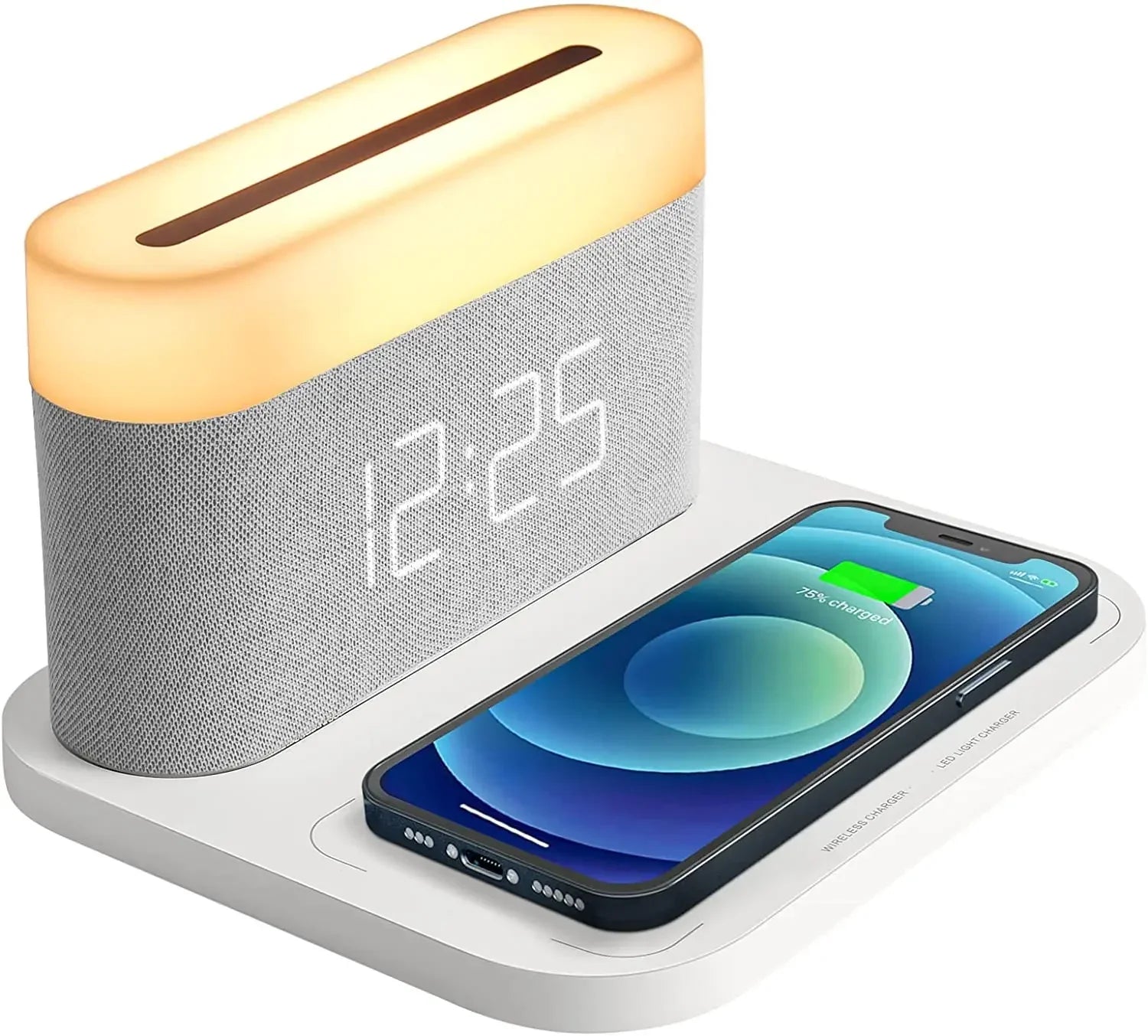 Versatile - 15W Charging Station with Luminous Alarm Clock