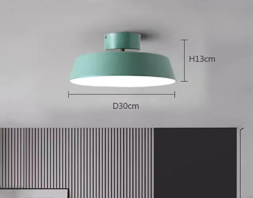 Minimalistisk Rund Loftlampe | PureCircle