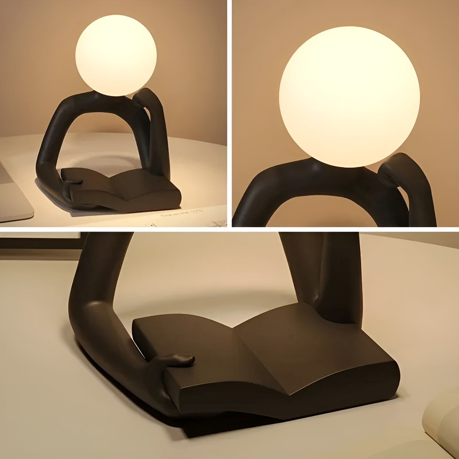 Abstrakt Skulpturel Bordlampe | ArtSphere