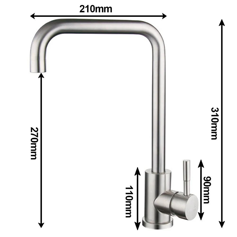 Stilfuld og Holdbar Køkkenvandhane | FlexSteel