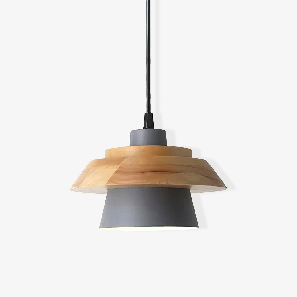 Modern Nordic wooden pendant lamp | NordicBeam