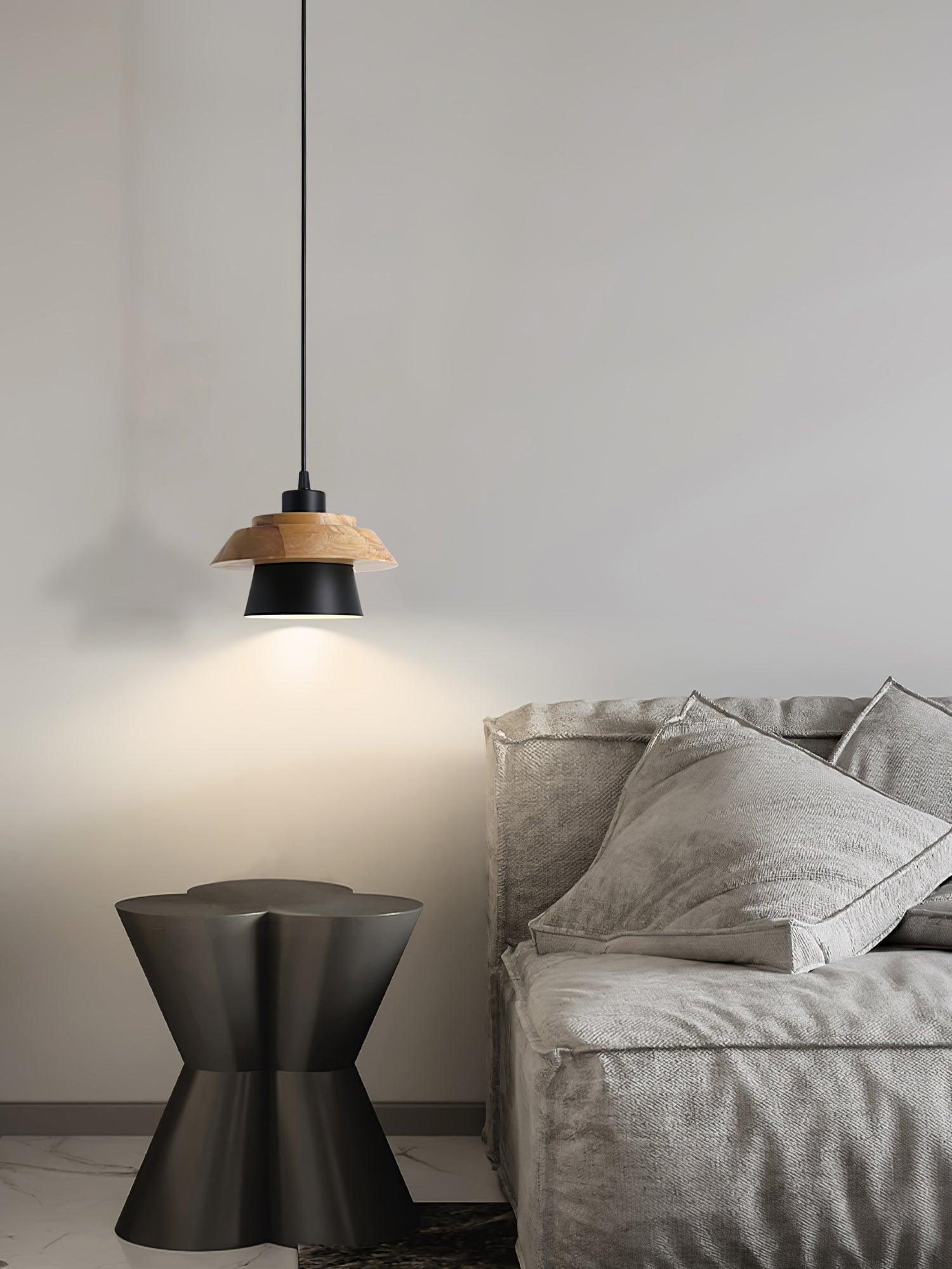 Modern Nordic wooden pendant lamp | NordicBeam