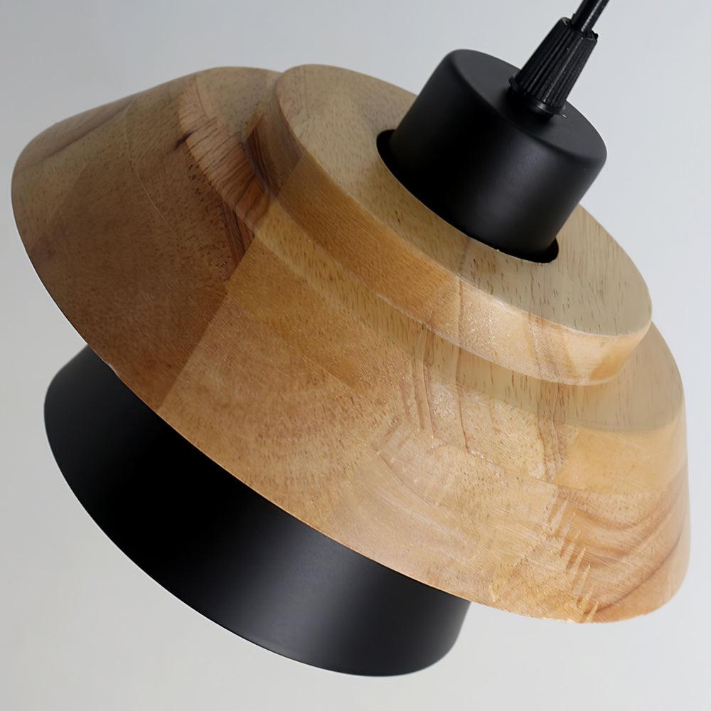 Modern Nordic wooden pendant lamp | NordicBeam