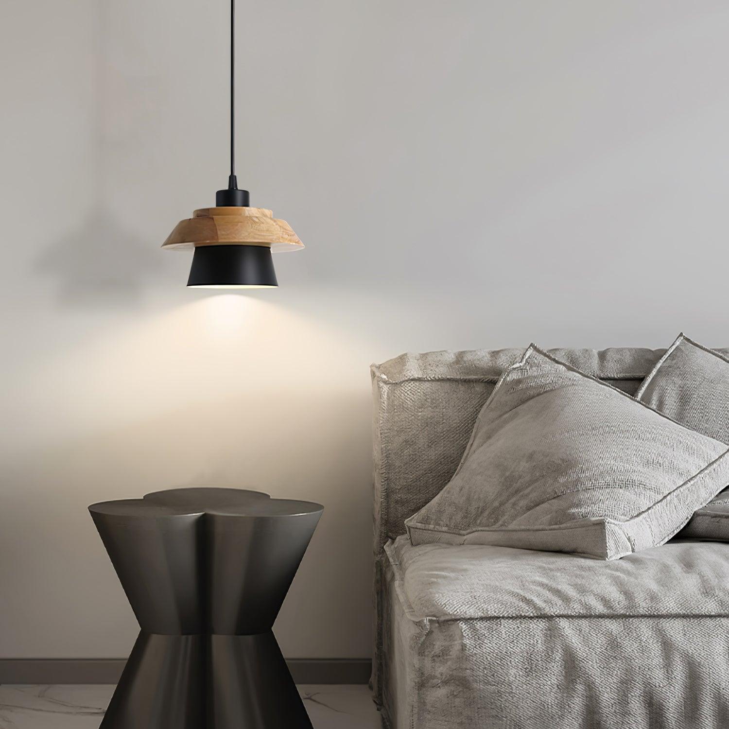 Modern Nordic wooden pendant lamp | NordicBeam