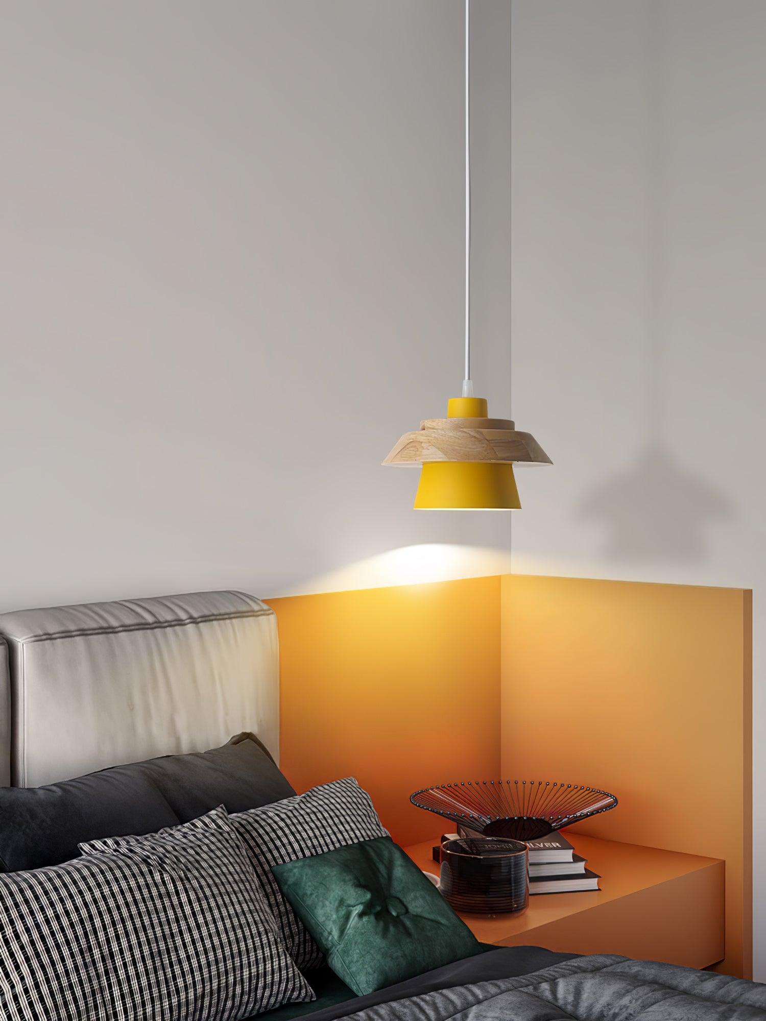 Modern Nordic wooden pendant lamp | NordicBeam