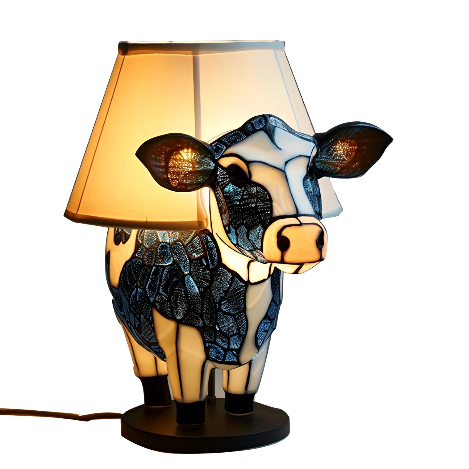 Style Cow Bordlampe – Sjov og Unik Dyreinspireret Belysning | CowGlow