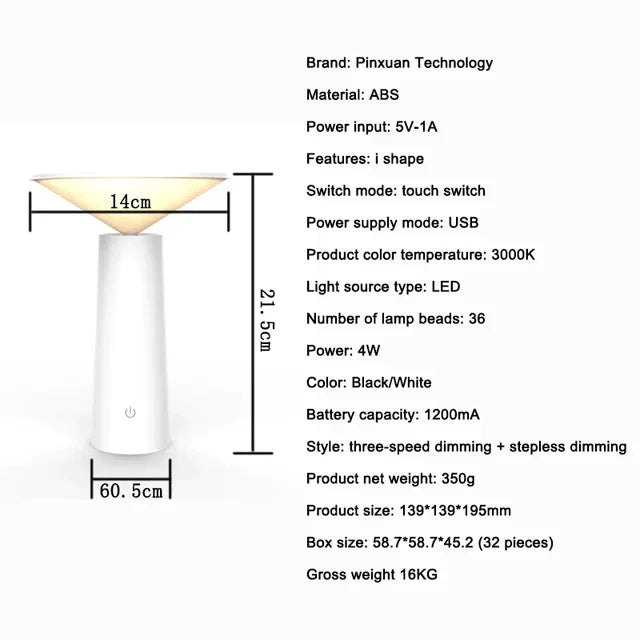 Wireless Table Lamp | FlexiLight